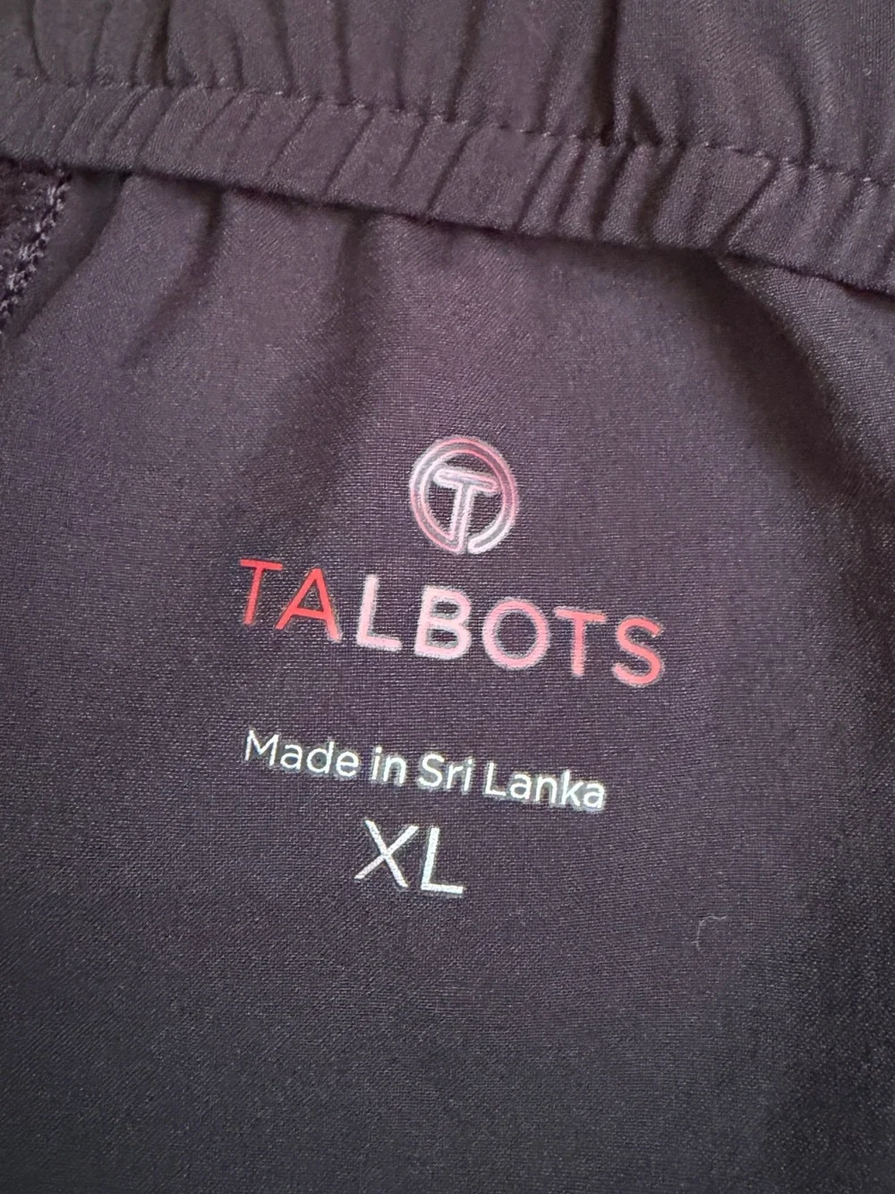 Talbots Black Women's Pull-On Track Pants